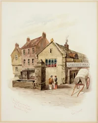 A estalagem Fighting Cocks e Old Pant, Bigg Market, Newcastle upon Tyne